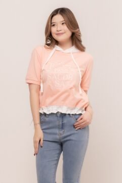 Freya Hoodie Drawstring Top 7680