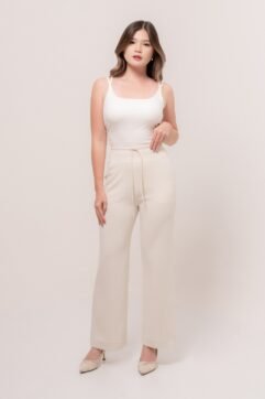 Zielle Front Tie Pants W616