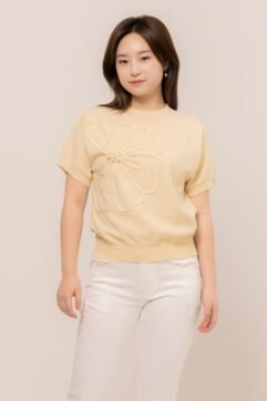 Shannara Flower Knit Top 3043