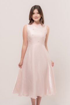 Fierlia Flower Rhinestones Dress CC33814