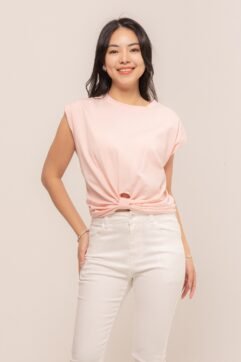 Ciara Pleats Bow Top 5S25099