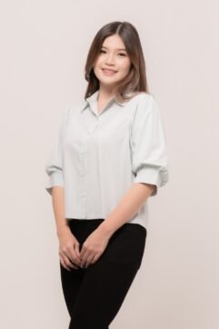 Ameera Puff Sleeves Top CC34032-1
