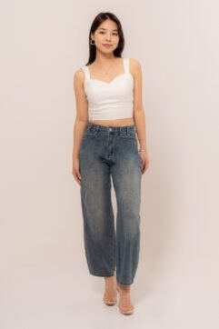 Vale Barrel Denim Pants 5272