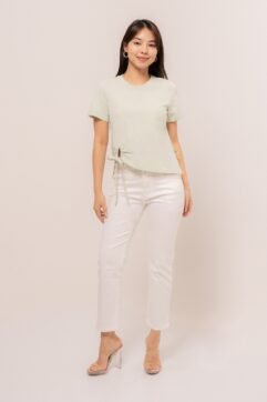 Sera Ruched Tee Top 7691