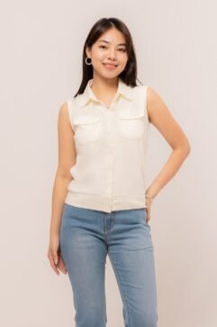 Atreya Sleeveless Double Pocket Top 5L727-2