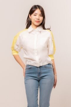 Adsila Two-Tone Top 7165