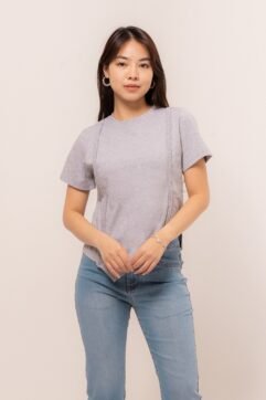 Cathleen Braided Asymmetric Top 7693