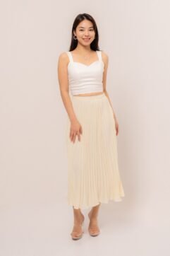 Paula Pleated Maxi Skirt CC35028
