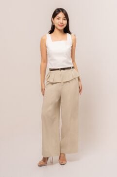 Arneyva Ruffle Belted Pants 5S25355