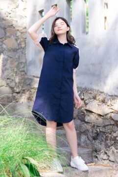 Athalia Two-Tone Dress 7007